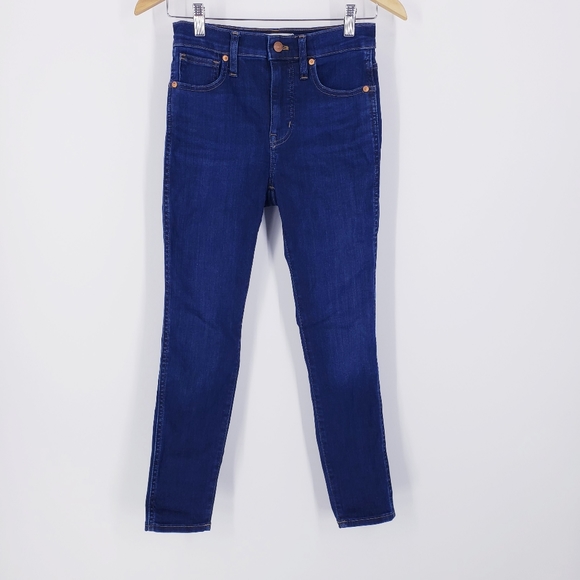Madewell Denim - Madewell Women's Skinny Jeans - Dark Blue